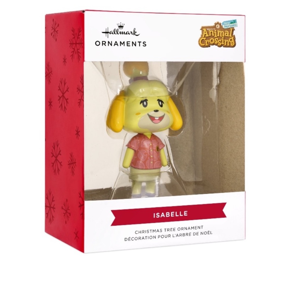 Hallmark Animal Crossing‎ Isabelle Christmas Tree Ornament New in Box
